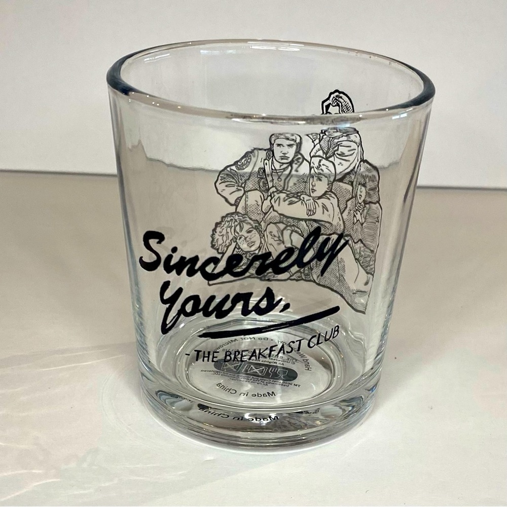 Breakfast Club Juice Glass